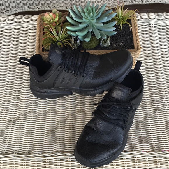 nike air presto premium black